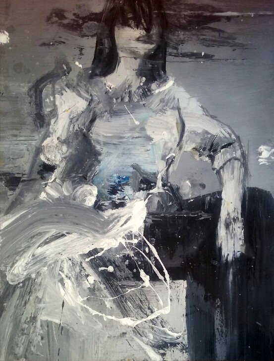 “SANS TITRE (ÉTUDE EN GRIS)”